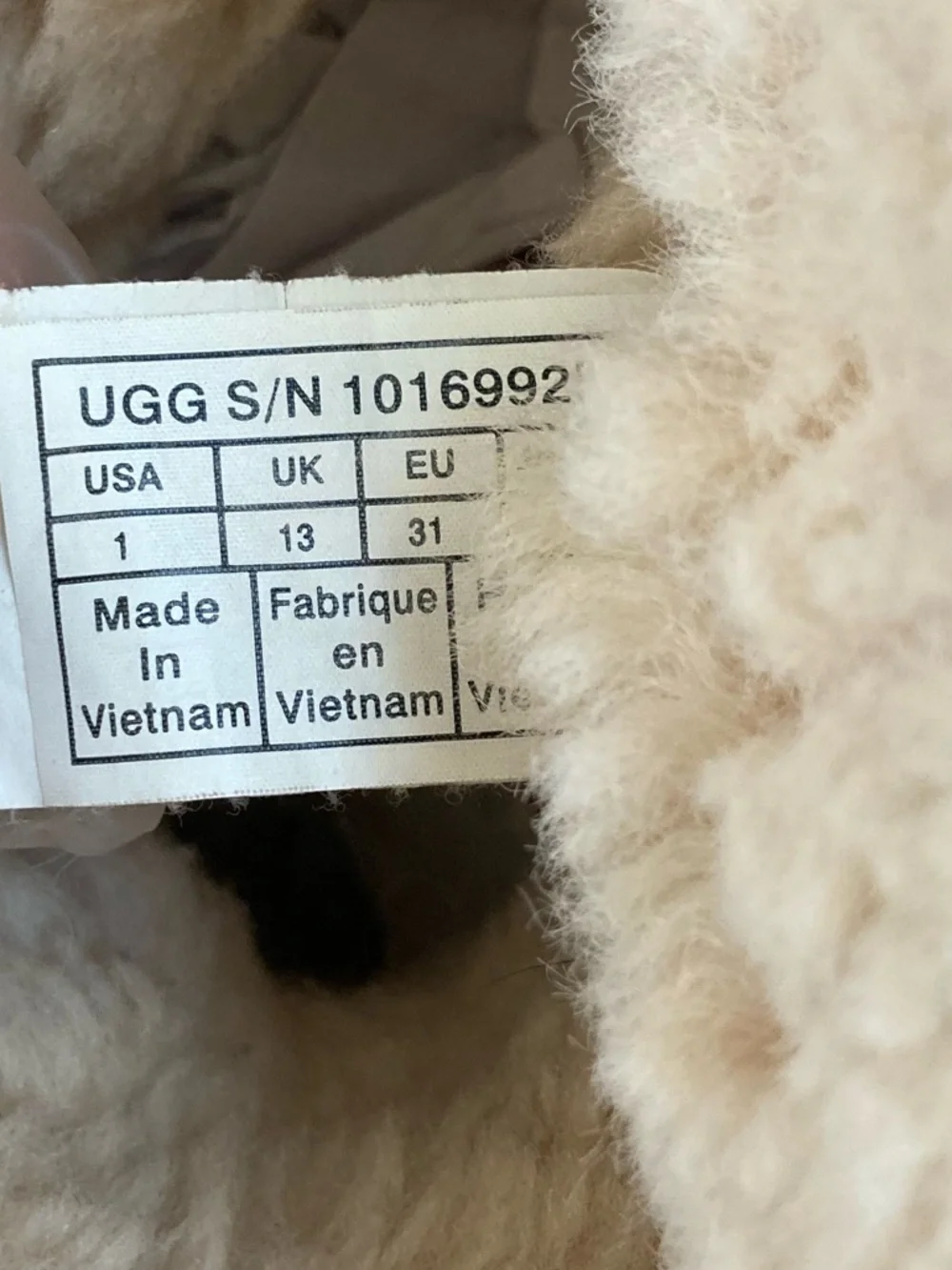 UGG Florence Chestnut Boot Kids Size 1 GUC